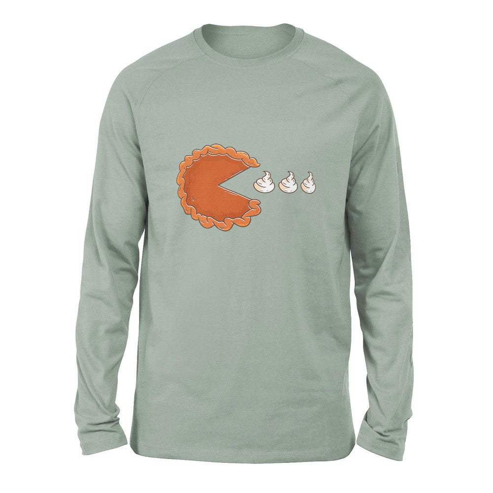 Pie Eating Cream Men/Unisex Drop Shoulder Sweatshirt in Dusty Blue color