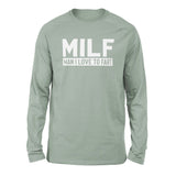 MILF - Man I Love To Fart Men/Unisex Drop Shoulder Sweatshirt