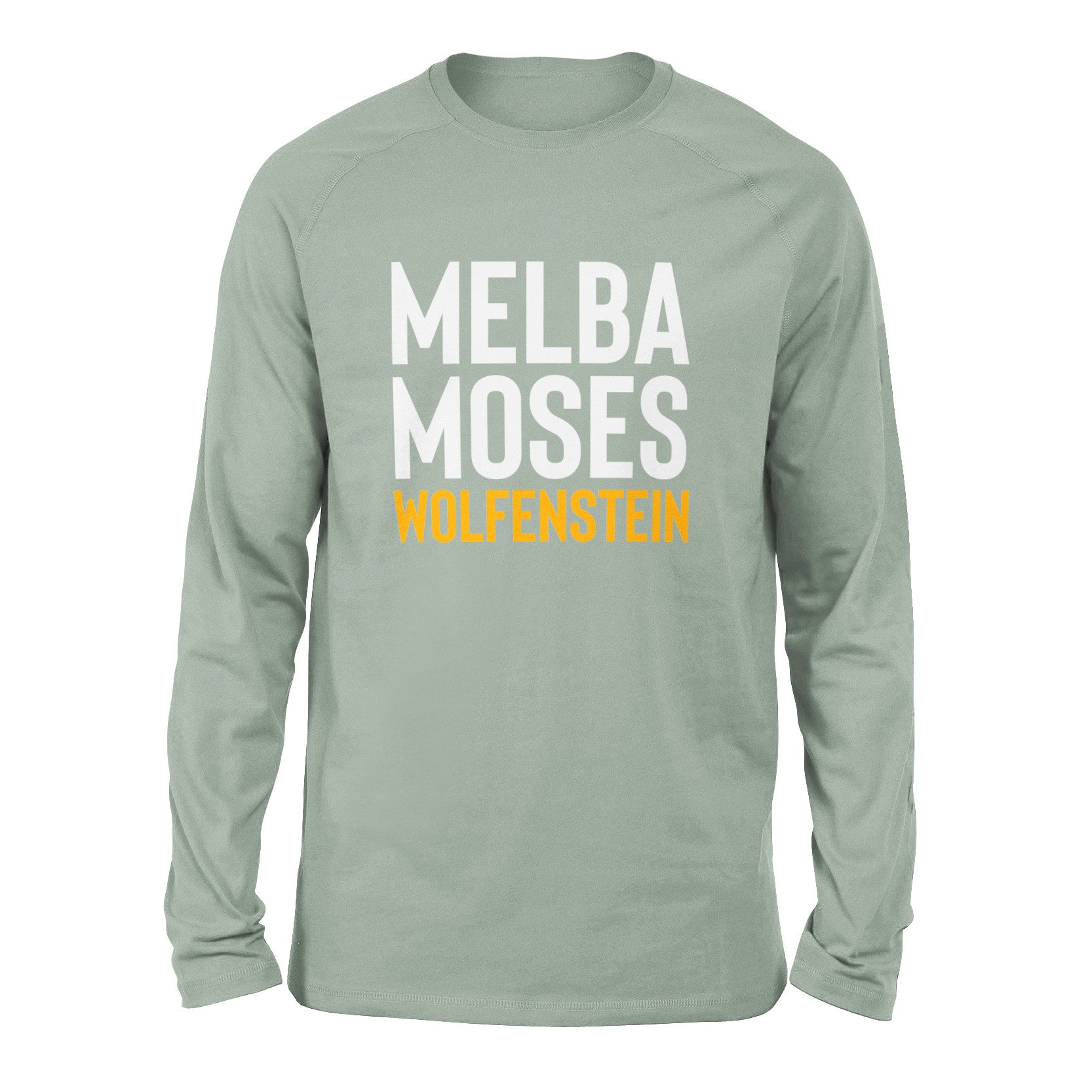 Melba Moses Wolfenstein Men/Unisex Drop Shoulder Sweatshirt in Dusty Blue color