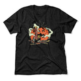 Baked Pumpkin Men/Unisex T-Shirt in Heather Black color