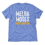 Melba Moses Wolfenstein Men/Unisex T-Shirt in Heather Columbia Blue color