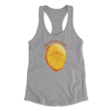 I Believe In Science Womens Racerback Tank in Heather Grey color