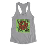 My Ginger Beard Is My Lucky Charm Womens Racerback Tank