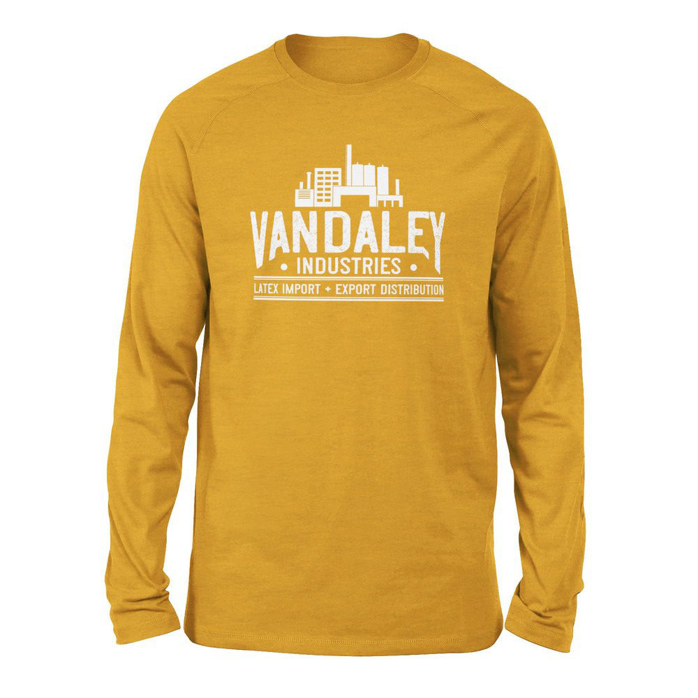 Vandaley Industries Men/Unisex Drop Shoulder Sweatshirt in Heather Mustard color
