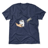 Creation Of Adam - Toilet Paper Men/Unisex T-Shirt in Heather Navy color