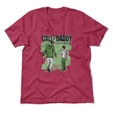 Call Of Daddy Men/Unisex T-Shirt in Heather Raspberry color