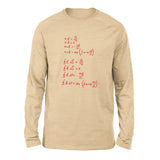 Physics Formula Men/Unisex Drop Shoulder Sweatshirt