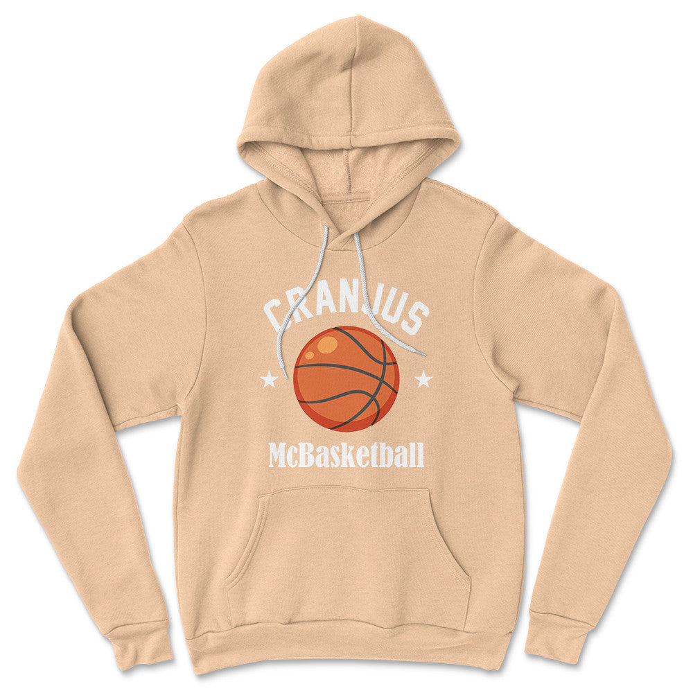 Cranjus Mcbasketball Hoodie in Heather Sand Dune color