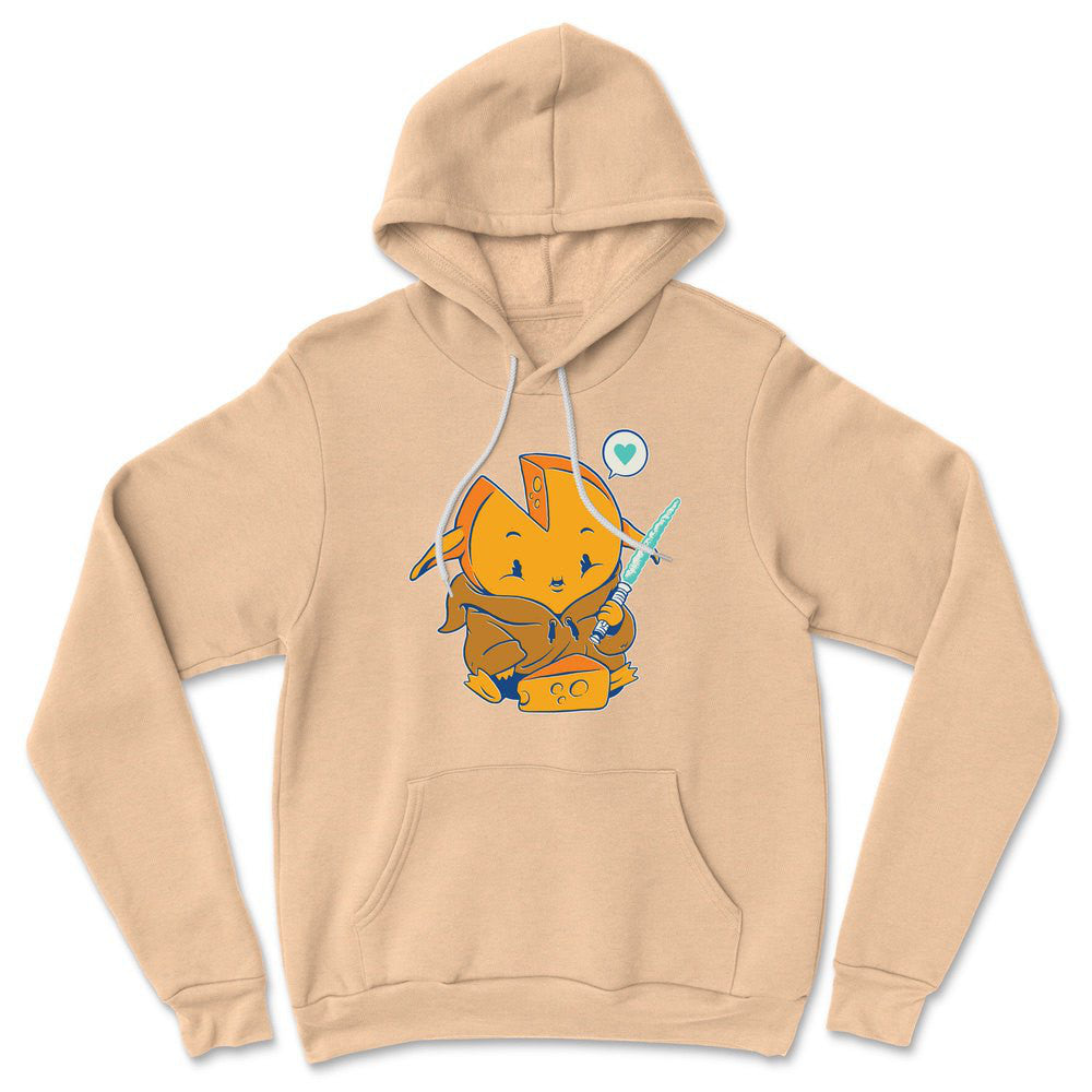 Baby Gouda Hoodie in Heather Sand Dune color