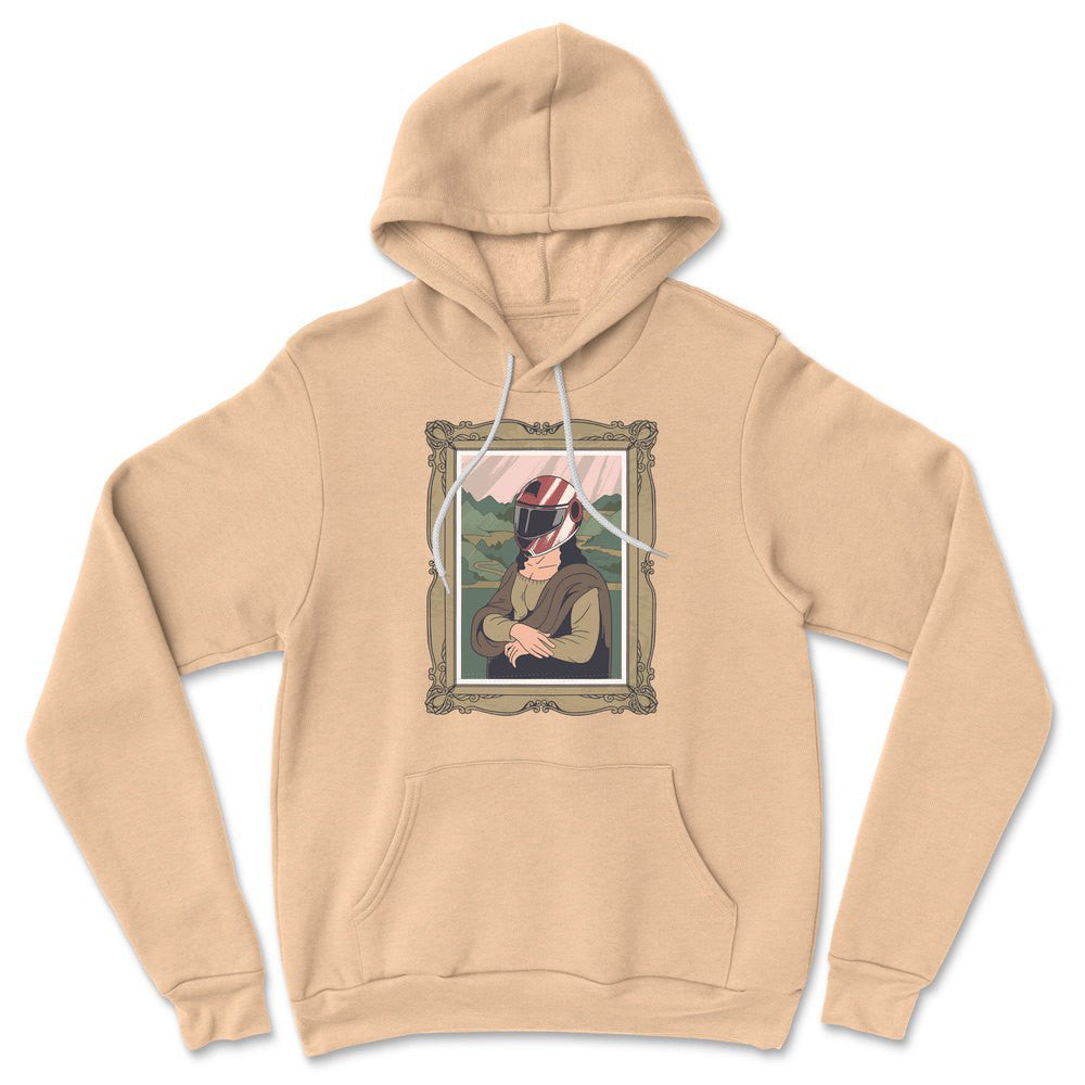 Monalisa Helmet Hoodie in Heather Sand Dune color