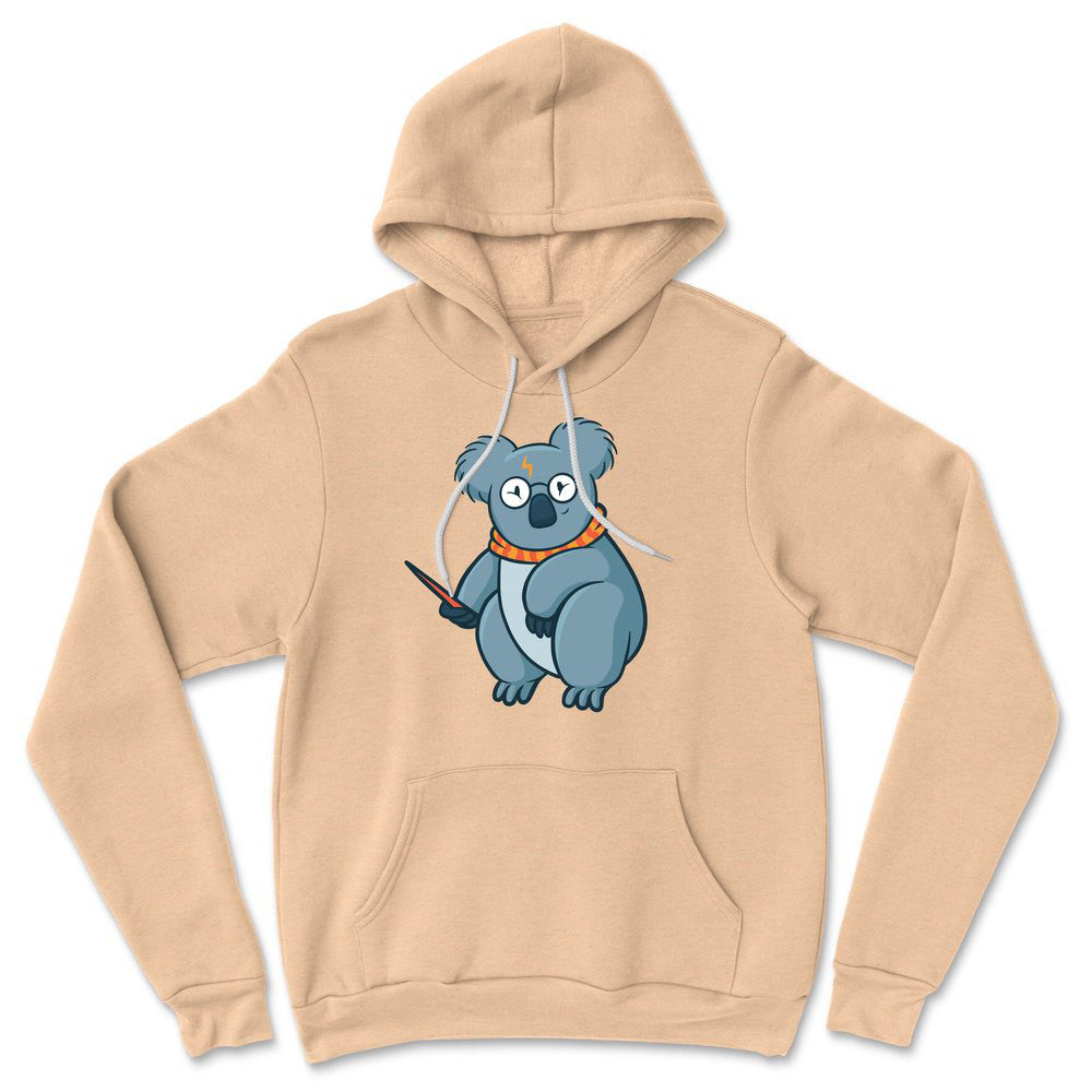 Koala Potter Hoodie in Heather Sand Dune color