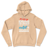 Monday, The Only Day You Can Wear The Same Exact Outfit As Yesterday Without Anyone Knowing Hoodie in Heather Sand Dune color