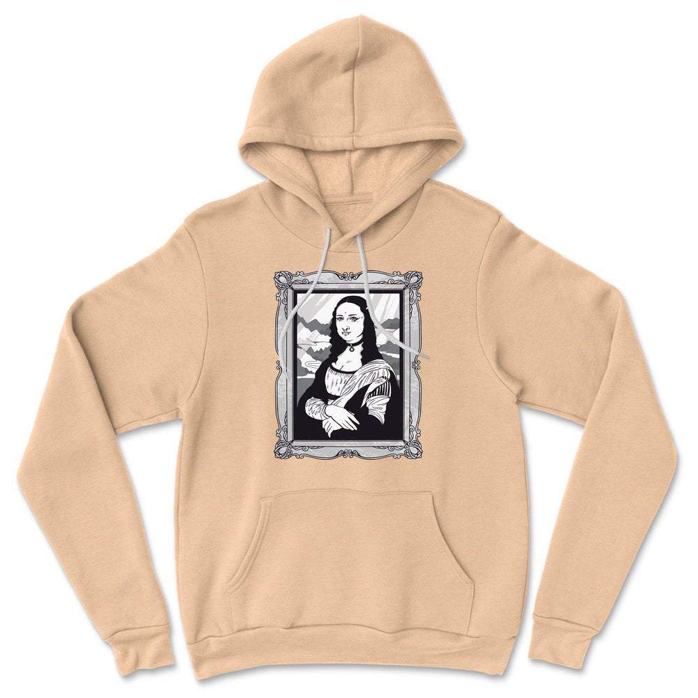 Gothic Monalisa Hoodie in Heather Sand Dune color