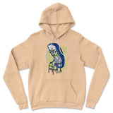 Old Nokia Cellphone Hoodie in Heather Sand Dune color