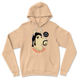 Kendrick Llama Hoodie in Heather Sand Dune color