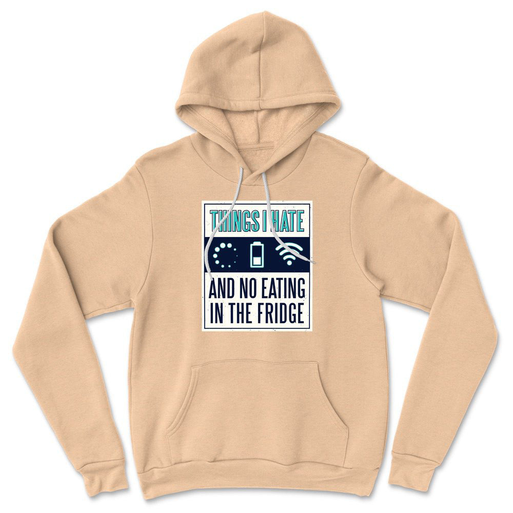 Things I Hate Hoodie in Heather Sand Dune color