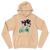 I Think You're Overreacting Hoodie in Heather Sand Dune color