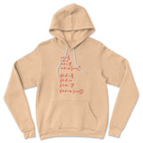 Physics Formula Hoodie in Heather Sand Dune color