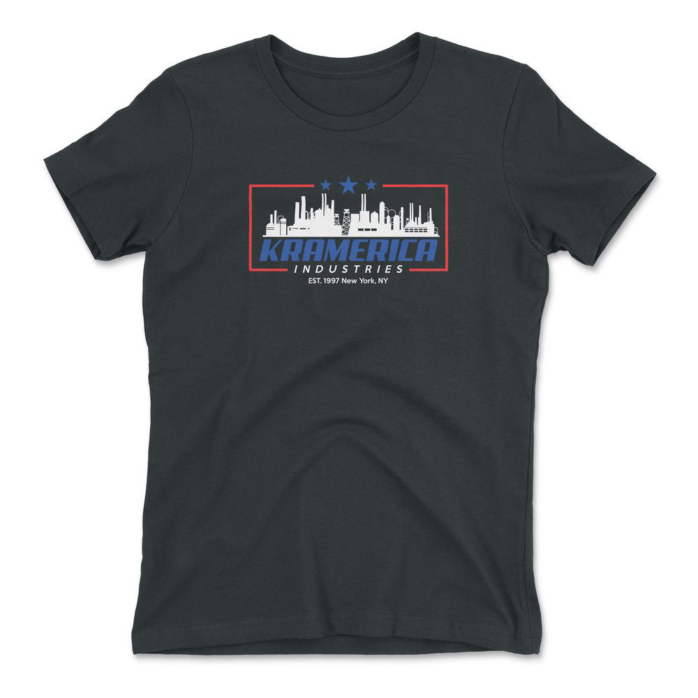Kramerica Industries Womens T-Shirt in Heavy Metal color