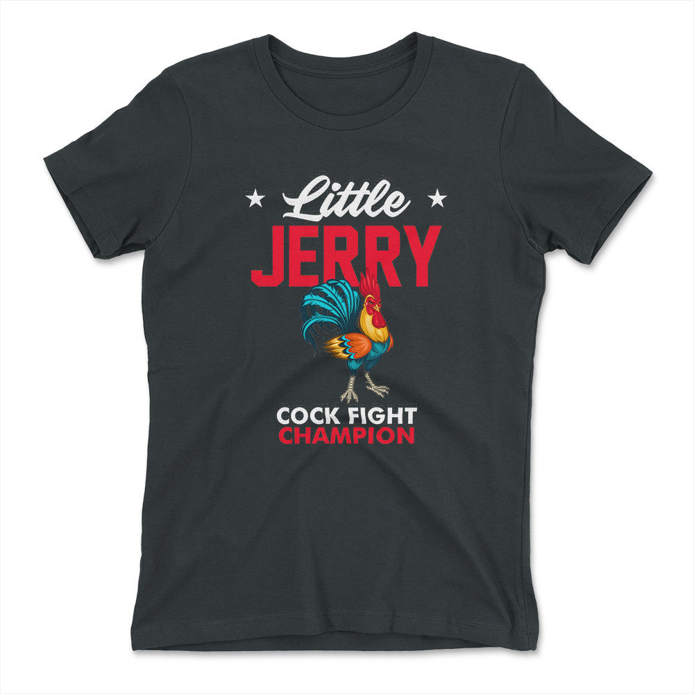 Little Jerry Womens T-Shirt in Heavy Metal color