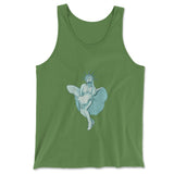 Statue Of Liberty Marilyn Monroe Men/Unisex Tank in Leaf color