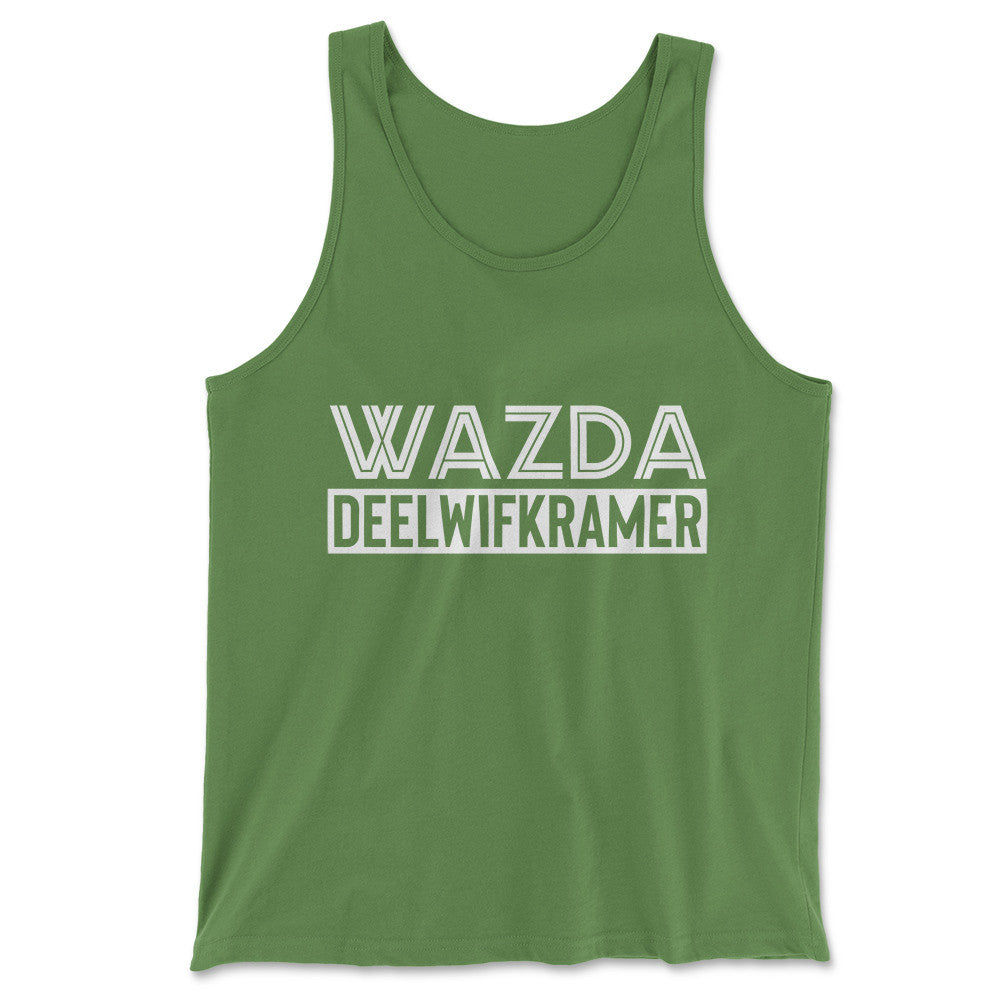Wazda Deelwifkramer Men/Unisex Tank in Leaf color