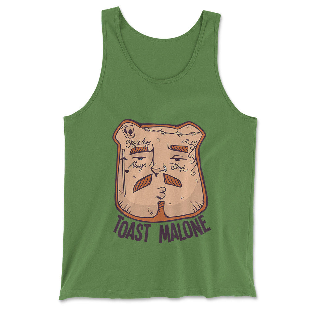 Toast Malone Men/Unisex Tank in Leaf color