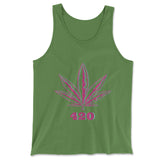 420 Hemp Leaf Men/Unisex Tank