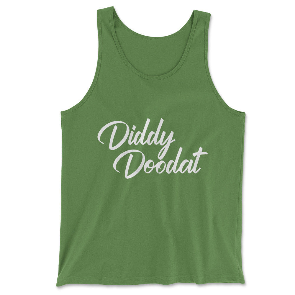 Diddy Doodat Men/Unisex Tank in Leaf color