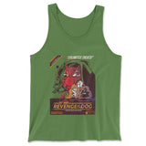Cat Wars - Revenge Of The Dog Men/Unisex Tank in Leaf color