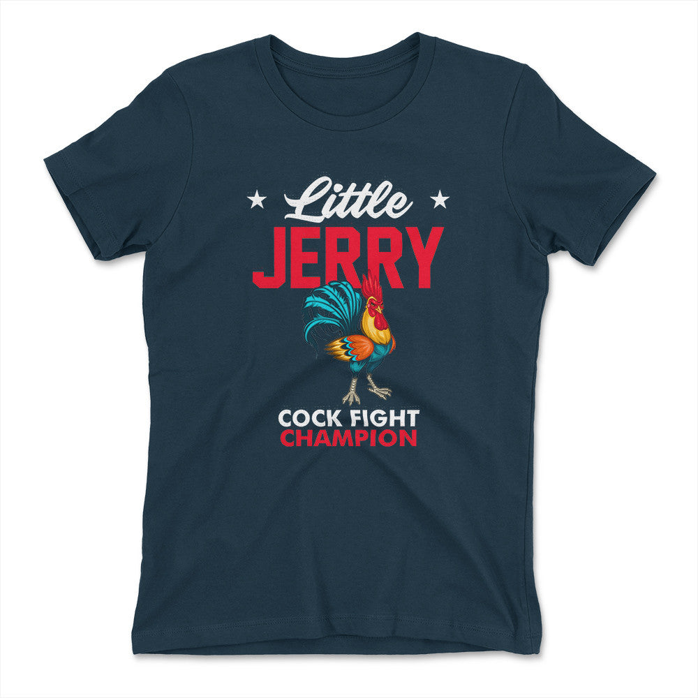 Little Jerry Womens T-Shirt in Midnight Navy color
