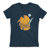 Baby Gouda Womens T-Shirt in Midnight Navy color