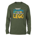 Dear Monday, Go Step On A Lego Men/Unisex Drop Shoulder Sweatshirt