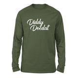 Diddy Doodat Men/Unisex Drop Shoulder Sweatshirt in Military Green color