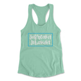 Jabreakit Jabawdit Womens Racerback Tank in Mint color