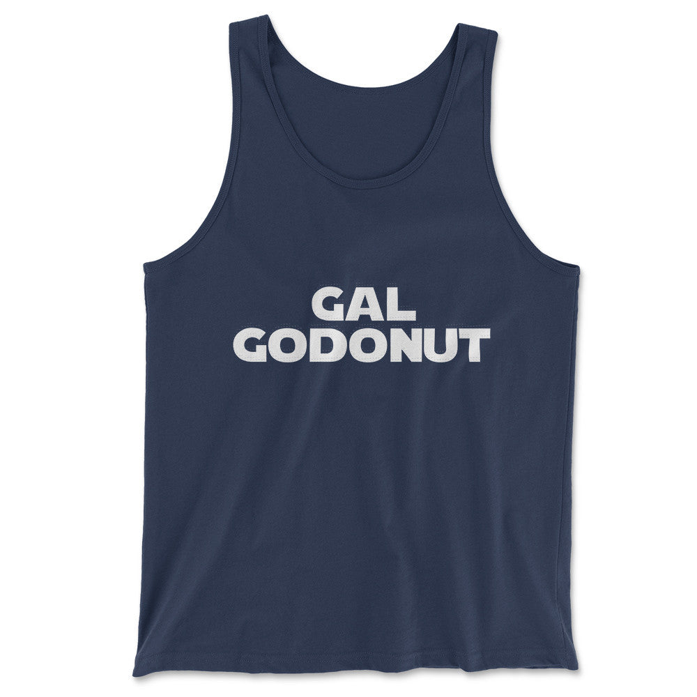 Gal Godonut Men/Unisex Tank in Navy color