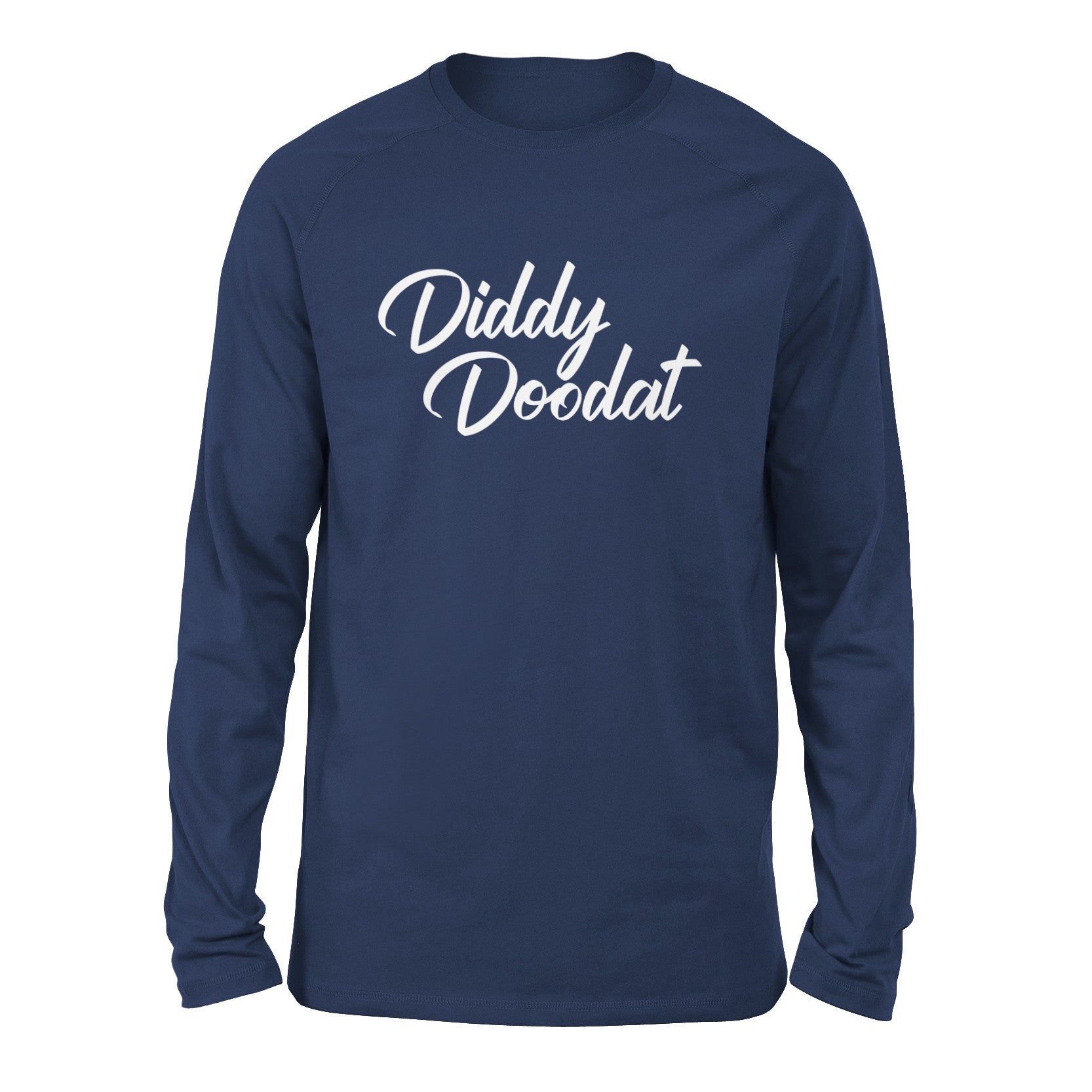 Diddy Doodat Men/Unisex Drop Shoulder Sweatshirt in Navy color