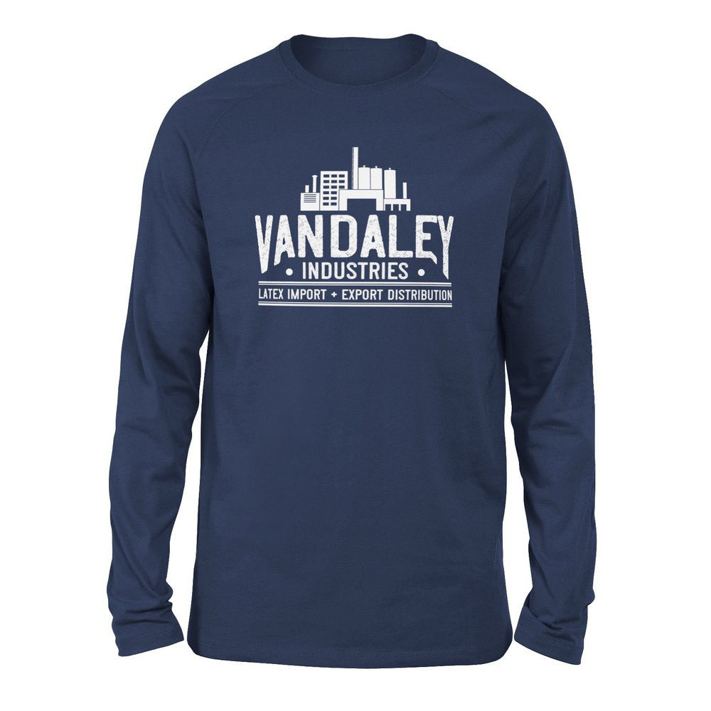 Vandaley Industries Men/Unisex Drop Shoulder Sweatshirt in Navy color
