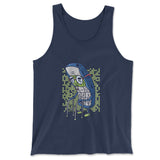 Old Nokia Cellphone Men/Unisex Tank in Navy color