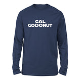 Gal Godonut Men/Unisex Drop Shoulder Sweatshirt in Navy color