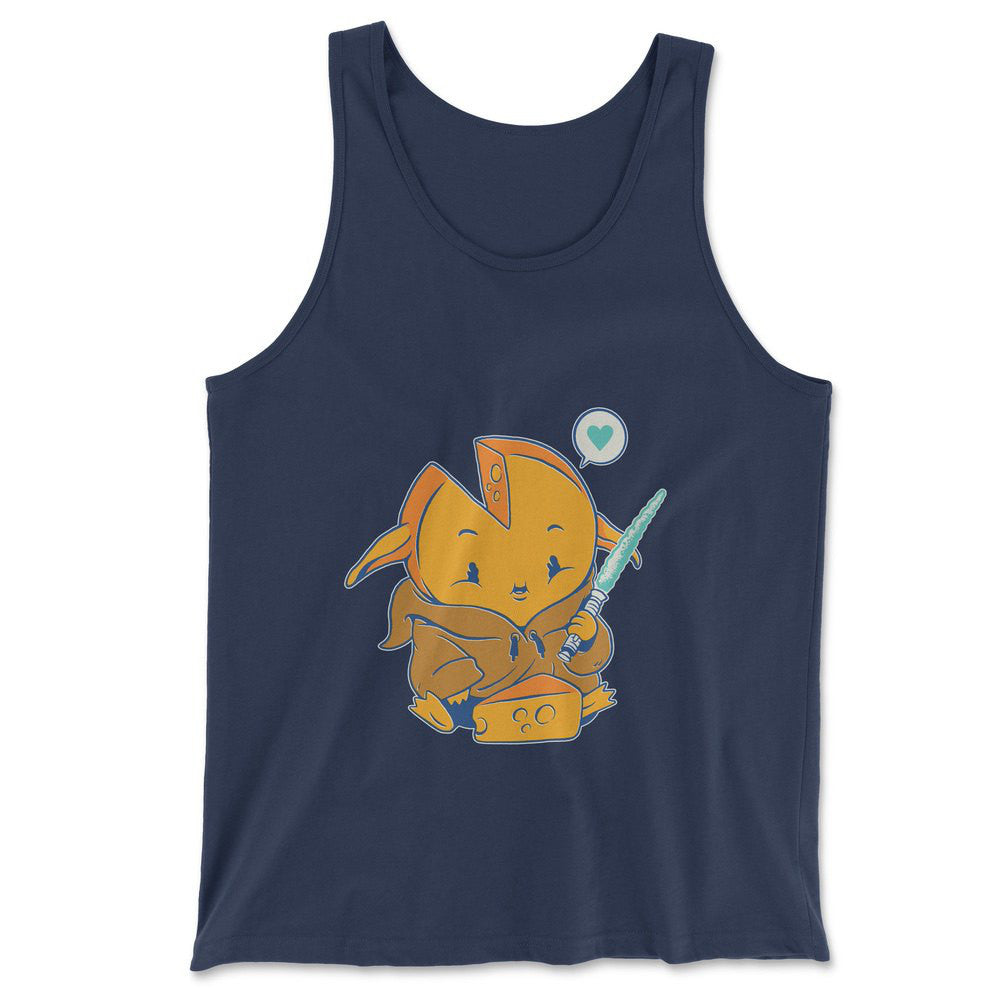 Baby Gouda Men/Unisex Tank in Navy color