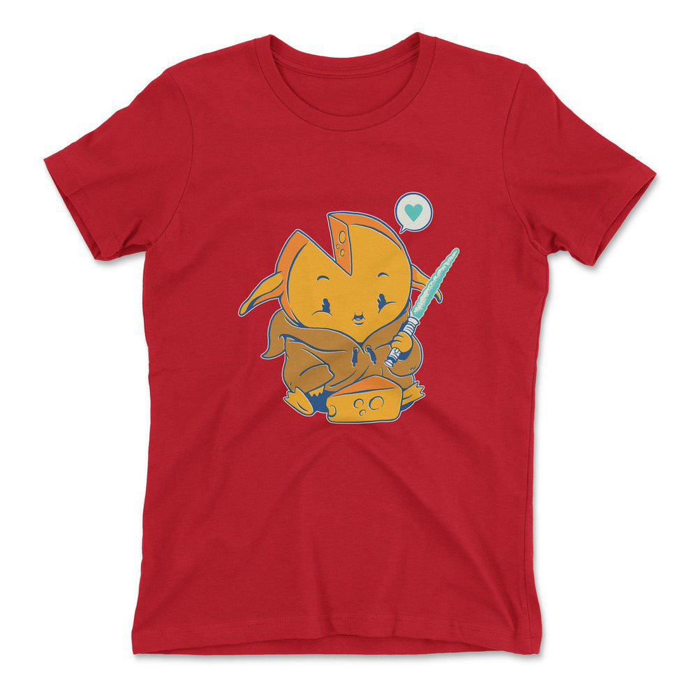 Baby Gouda Womens T-Shirt in Red color