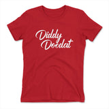 Diddy Doodat Womens T-Shirt in Red color