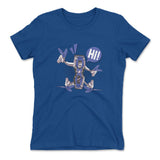 Quadcopter Robot Womens T-Shirt in Royal color