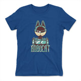 Robocat Womens T-Shirt in Royal color