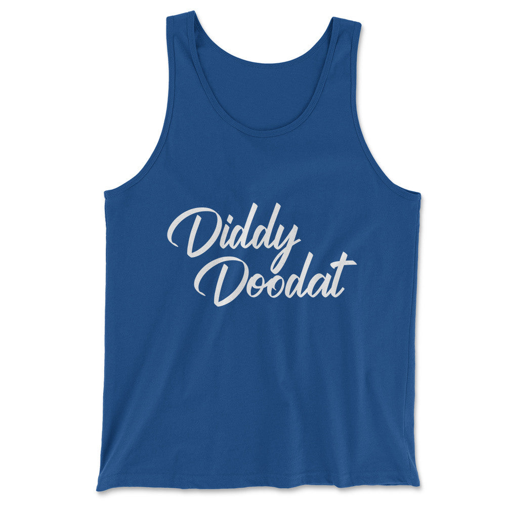 Diddy Doodat Men/Unisex Tank in True Royal color