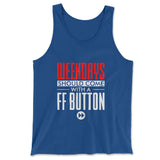 Weekdays Should Come With A Ff Button Men/Unisex Tank in True Royal color