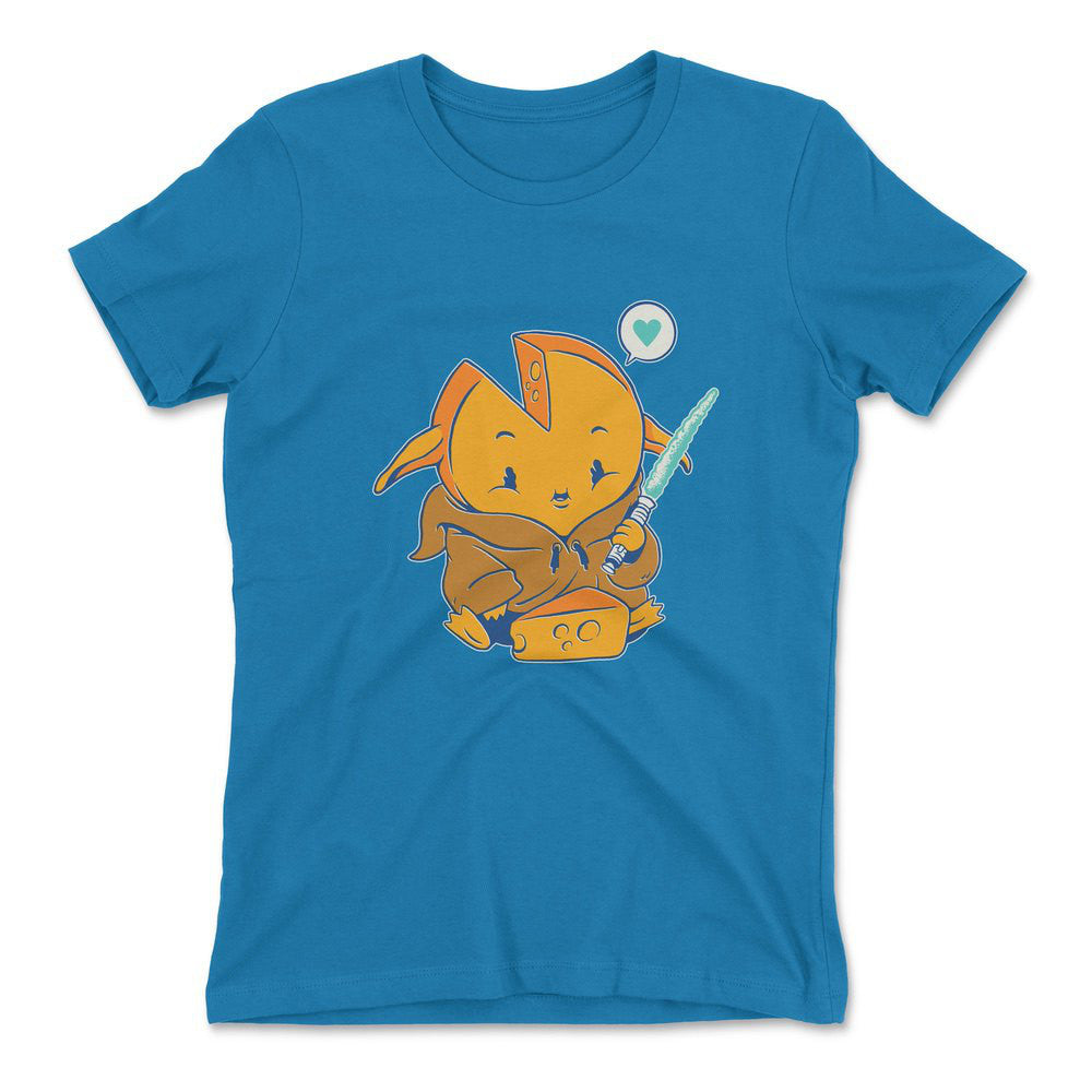 Baby Gouda Womens T-Shirt in Turquoise color