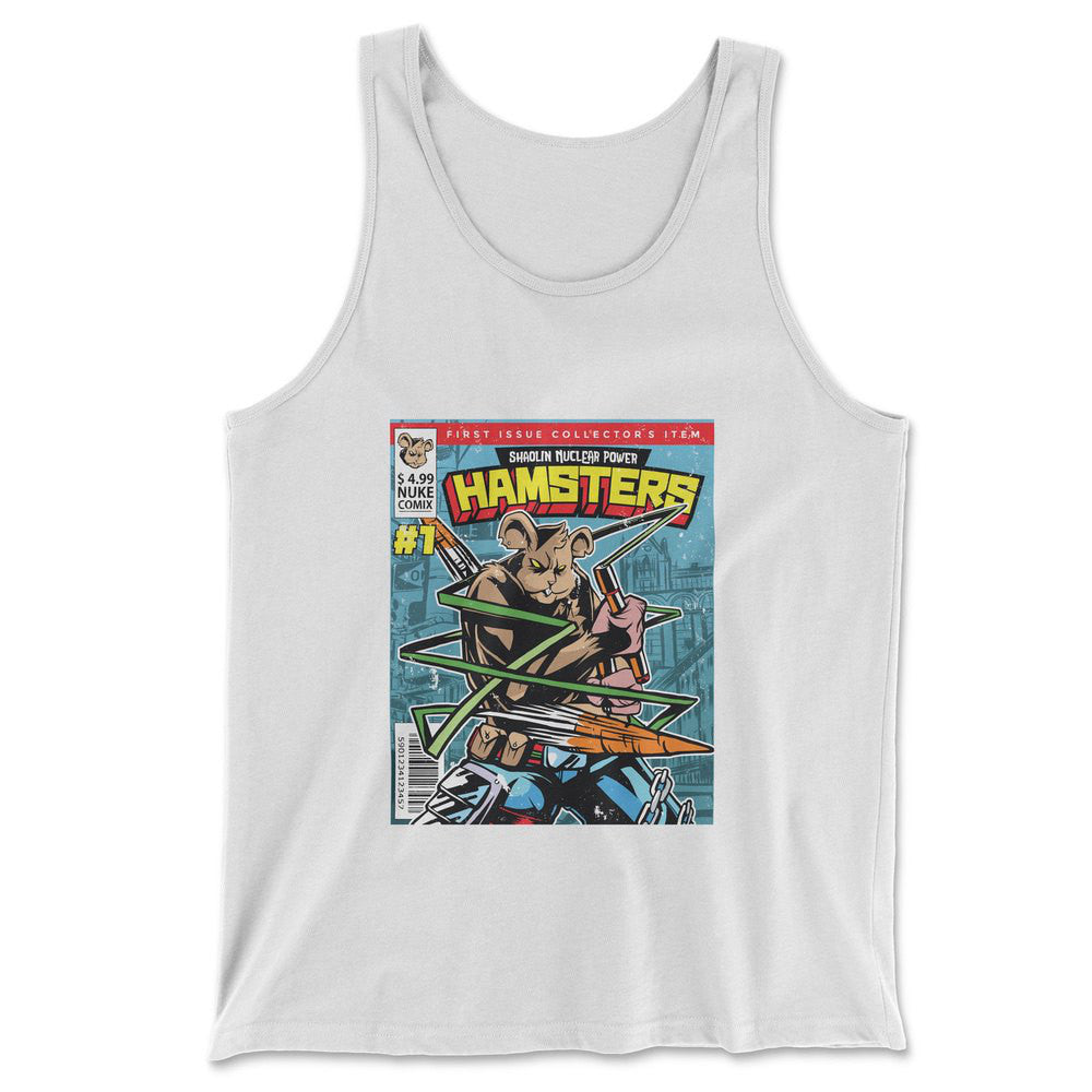 Comic Cover - Hamsters Men/Unisex Tank in White color