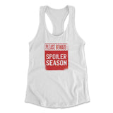Spoiler Alert Womens Racerback Tank